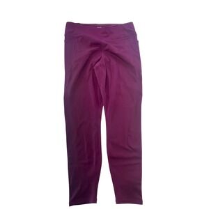 Member's Mark‎ Womens High Rise Extra Warm Velvet Plum Leggings - L NWT